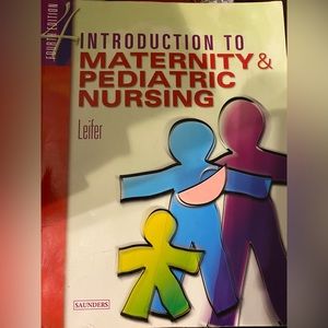 Maternity and pediatric nursing textbook